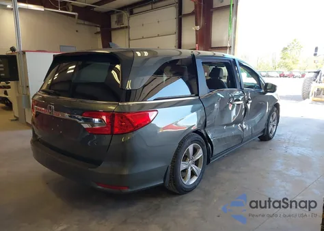 2018 Honda Odyssey Ex-L from USA, damaged, VIN 5FNRL6H76JB102652